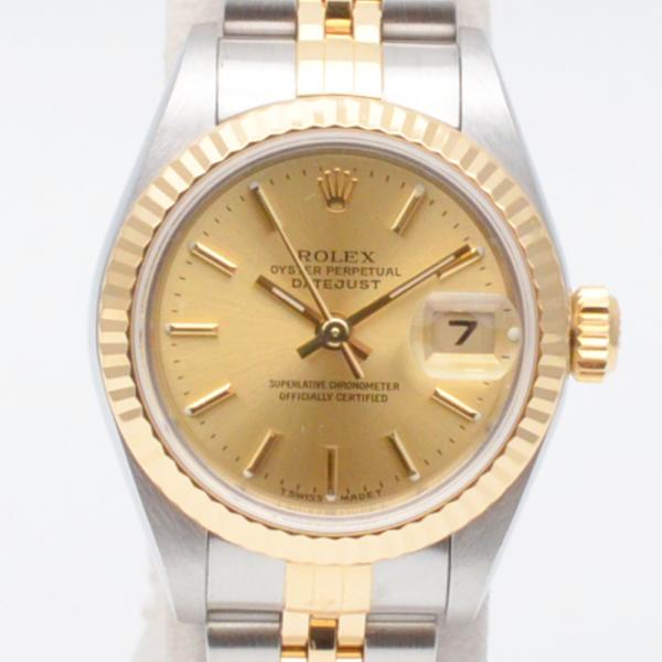 ROLEX　ロレックス　79173　デイトジャスト　A番(1998年頃)　シャンパン　自動巻き　オー...