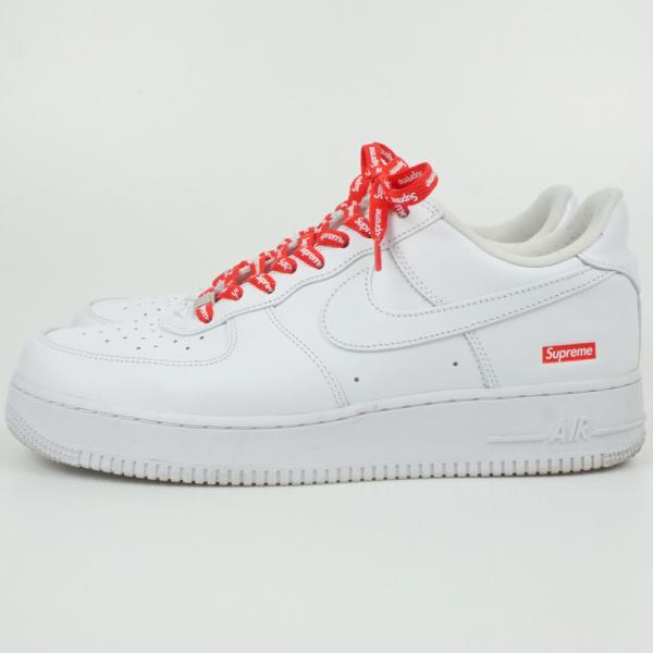 Supreme×NIKE AIR FORCE1 LOW 　CU9225-100　シュプリーム×ナイキ...