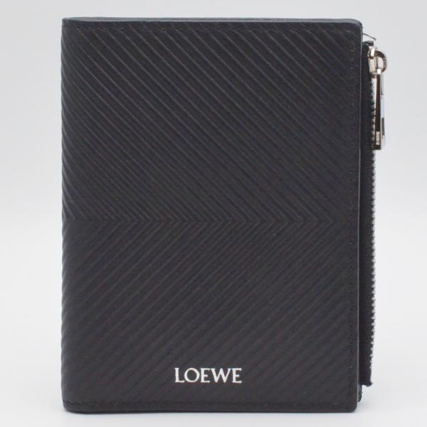 LOEWE　ロエベ　C779W73X01　スリムコンパクトウォレット　テクスチャードクラシックカーフ...