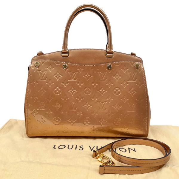 LOUIS VUITTON ルイ ヴィトン M50658 ヴェルニ ブレアMM 2wayトートバッグ...