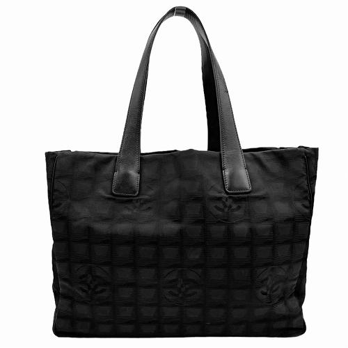 CHANEL シャネル A15991 ニュートラベルライン トートバッグMM【中古】