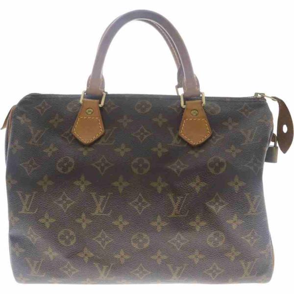 LOUIS VUITTON ルイ ヴィトン M41526 スピーディー30 モノグラム ブラウン ハ...