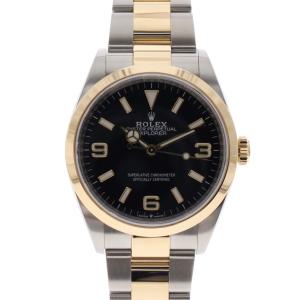 【中古】｜ROLEX ロレックス 124273 エクスプローラー1 コンビ ブラック｜kanteikyoku-store