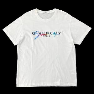 【中古】｜GIVENCHY ジバンシー Rainbow Logo Signature Tee レインボーロゴ Tシャツ S メンズ｜kanteikyoku-store