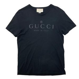 【中古】｜【中古】｜GUCCI グッチ Gucci Logo ロゴ Tシャツ M ユニセックス カットソー｜kanteikyoku-store