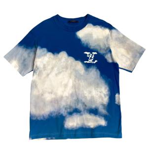 【中古】｜LOUIS VUITTON 20AW ルイ ヴィトン Cloud Print Tee 雲プリント Tシャツ XXL メンズ｜kanteikyoku-store