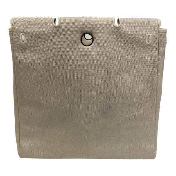 HERMES エルメス エールバッグMM 替えバッグ ベージュ系 トワルアッシュ キャンバス ショル...