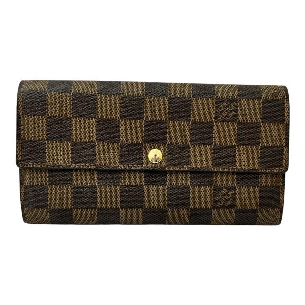 LOUIS VUITTON N61734 ポルトフォイユサラ ロングウォレット ブラウン系 レディー...