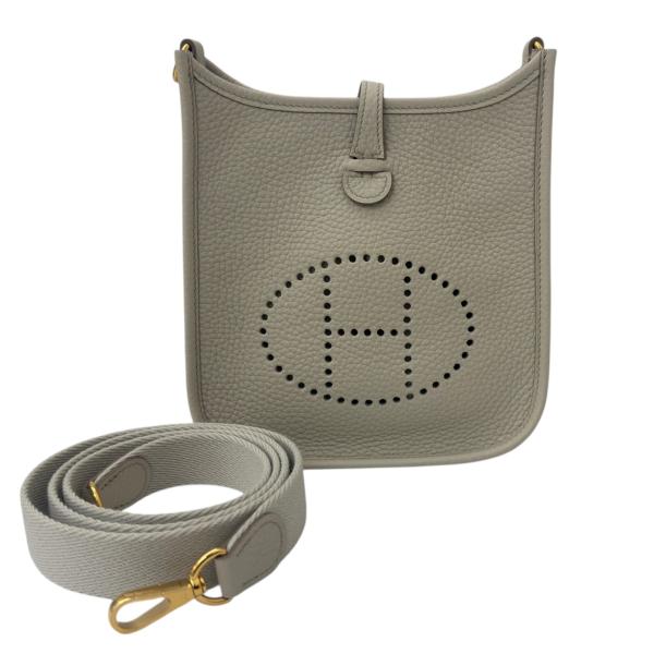 【新古品】｜HERMES エルメス エブリン アマゾン TPM トリヨンクレマンス べトン ショルダ...