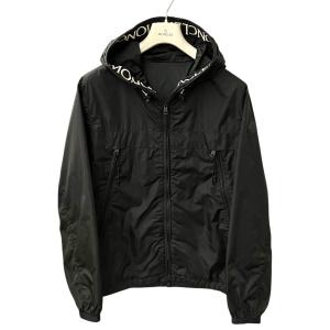 MONCLER モンクレール MASSEREAU GIUBBOTTO マセロー ナイロンジップアップジャケット ウインドブレーカー サイズ4 ブラック メンズ【中古】