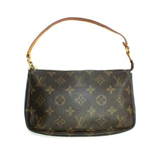 LOUIS VUITTON ルイヴィトン M51980 モノグラム ポシェット・アクセソワール ハンドバッグ ポーチ 中古品 used AB｜kanteikyokukounan