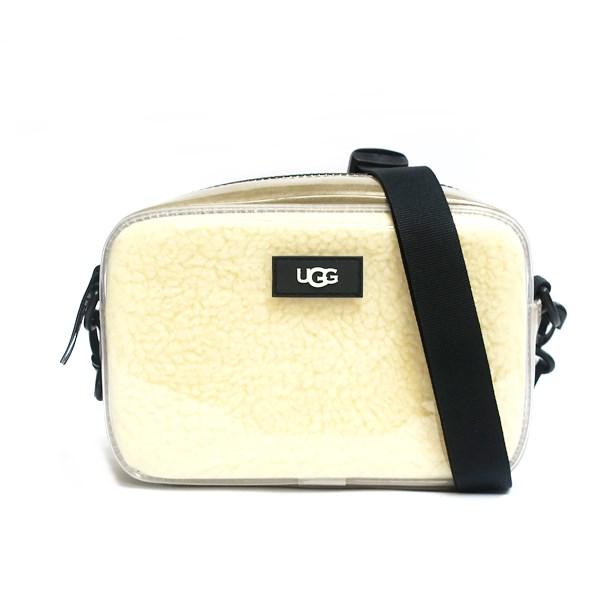 UGG アグ 1116183 Janey ll Clear シープスキン ショルダーバッグ【極美品】...