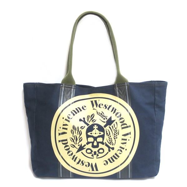 Vivienne Westwood ヴィヴィアンウエストウッド 　キャンバス　トートバッグ【送料無料...