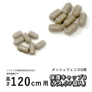 メッシュフェンスG型用 オプション 部品 部材 保護キャップB