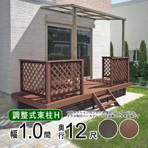 ウッドデッキ 人工木 庭用 セット DIY デッキ 縁台 YKK リウッドデッキ