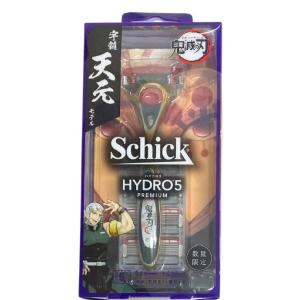 数量限定　Schick ハイドロ５ プレミアム 鬼滅の刃　宇髄天元　刃付本体＋替刃４個付き(4891228313289)｜kanwa