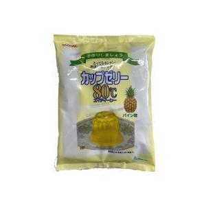 かんてんぱぱ   カップゼリー８０℃   パイン味（約６人分Ｘ５袋入）   １０個   (49011...