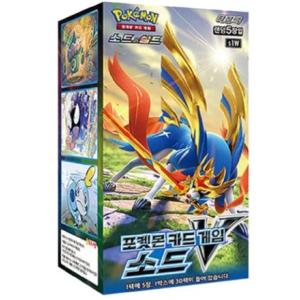 韓国版 ポケモンカードゲーム ソード&シールド 拡張パック 「ソード」 BOX｜kanyugi