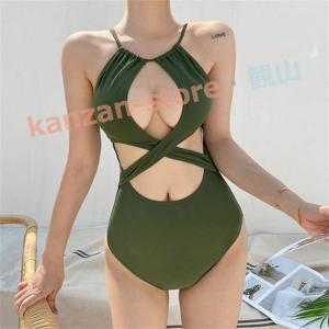 水着 レディース モノキニ ワンピース 水着 ...の詳細画像3