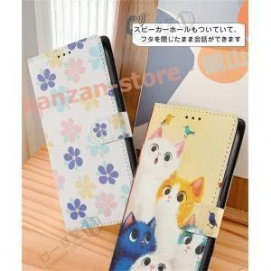 手帳型 Galaxy ケース 絵柄 スマホカバ...の詳細画像3