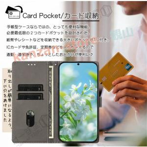 手帳型 Galaxy ケース 絵柄 スマホカバ...の詳細画像4