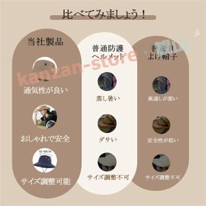 ヘルメット付きハット ヘルメット内蔵バケットハ...の詳細画像3