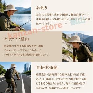 ヘルメット付きハット ヘルメット内蔵バケットハ...の詳細画像4