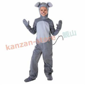 ハロウィン 着ぐるみ 衣装 動物服 マウス ネ...の詳細画像1