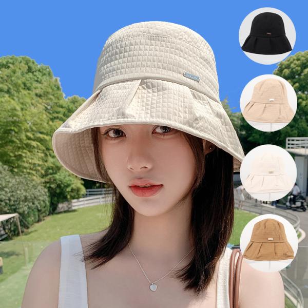 帽子 レディース 大きいサイズ 完全遮光 UVカット 接触冷感 つば広 紫外線対策 日焼け防止 日よ...