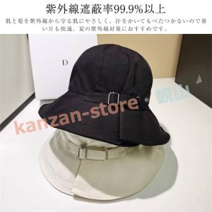 帽子 レディース ハット uvカット帽子 日焼...の詳細画像2