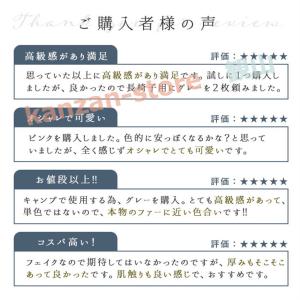 ラグマット 小さめ フェイクムートンラグ ムー...の詳細画像2