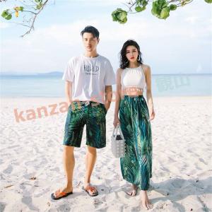 水着 ペアルック カップル水着 レディース メ...の詳細画像2