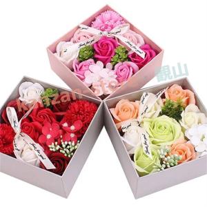 母の日 花束 ソープフラワー お花 カーネーシ...の詳細画像3