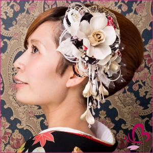 卒業式 袴 髪飾り かんざし 白 振袖 成人式 髪飾り 和装...