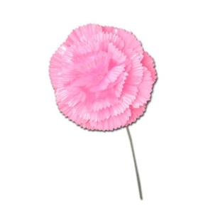 カーネーション(花笠用)プラスチック製 赤色・...の詳細画像3