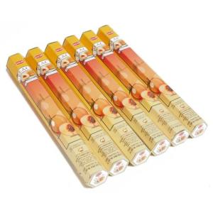 お香 ピーチ アロマ HEM ヘム スティック 6個セット