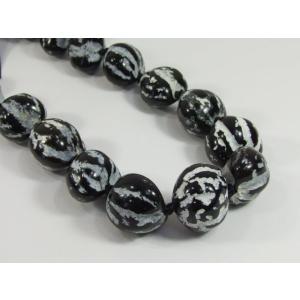 フラダンス  ククイレイチョーカー  （黒×灰色）斑 