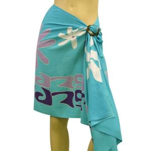 ハーフサイズ　パレオ ティアレ ブルー PACH-09