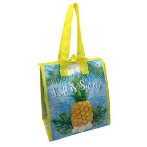 ハワイアン保冷・保温 ミニエコバック　Life is Sweet (Pineapple)  品番IHB12｜kapalili