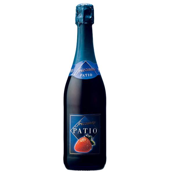 イタリア スパークリング ドネリ パティオ フリッツァンテ フラーゴラ 750ml フルーツフレーバ...