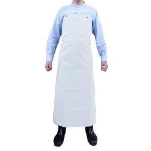 ワンタッチ エプロン 防水 胸付前掛 ターポリ...の詳細画像4