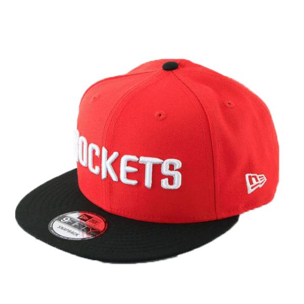 ニューエラ NEWERA x NBA コラボ 帽子 9FIFTY ヒューストン・ロケッツ レッド ×...