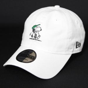 ニューエラ NEWERA xPEANUTS コラボ 帽子 9TWENTY  スヌーピー ゴルフ ホワイト｜kappacraft