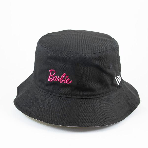 ニューエラ NEWERA 帽子 バケット01 Barbie バービー リバーシブル ブラック/オール...