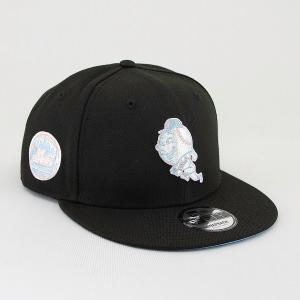 ニューエラ NEWERA 帽子 9FIFTY MLB マスコット ニューヨークメッツ ブラックの商品画像
