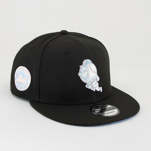 ニューエラ NEWERA 帽子 9FIFTY MLB マスコット ニューヨーク・メッツ ブラック