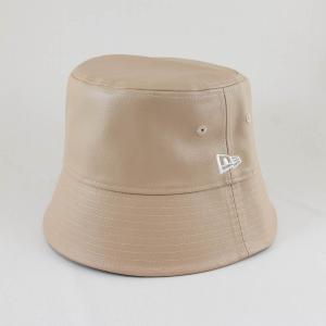 ニューエラ NEWERA バケット01 Sailor Brim セーラーブリム Synthetic Leather シンセティックレザー ベージュ｜kappacraft