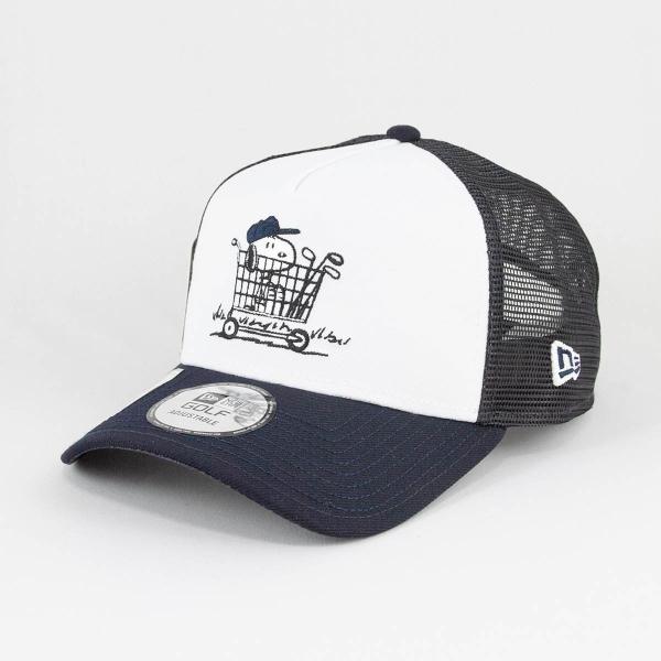 ニューエラ NEWERA×ピーナッツ コラボ キャップ 【ゴルフ】9FORTY A-Frame トラ...