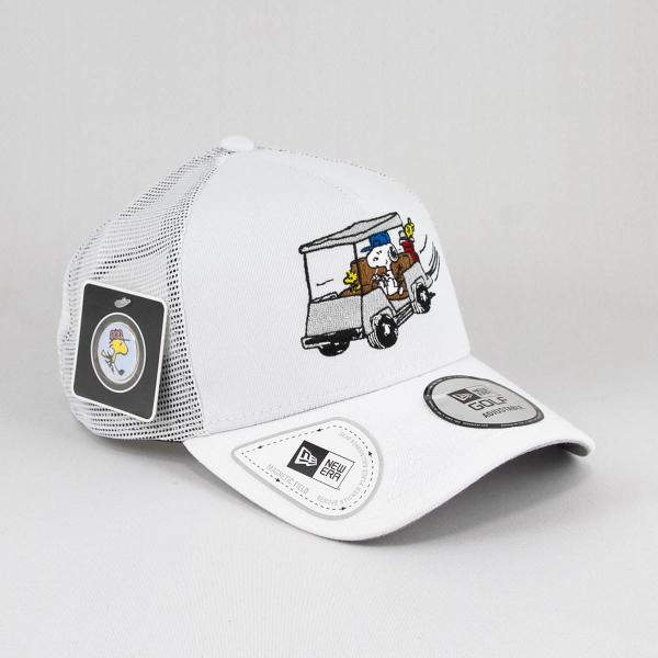 ニューエラ NEWERA×ピーナッツ コラボ キャップ 【ゴルフ】9FORTY A-Frame トラ...