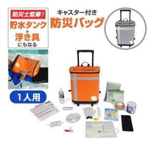 メテックス 防災バッグ TANAKA 防災士ブラザーズモデル 2人用 防災